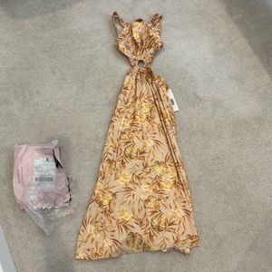 Hello Molly Yellow print dress